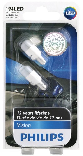 Philips 194 led brillant blanc - philips,