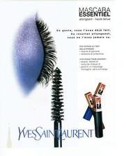 Publicité Advertising 078  1996   maquillage mascara Yves Saint Laurent