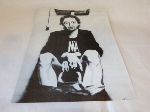 Serge gainsbourg mini poster - serge,