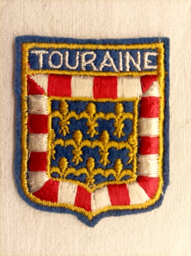 écusson touraine france - france, patch