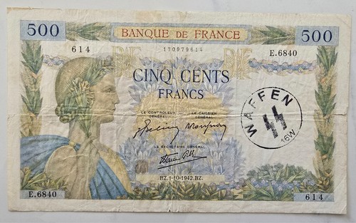France 500 francs 1942 - 500,