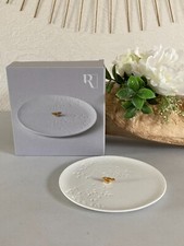 325⚜️Décoration Coupelle Oiseau Doré Assiette de Porcelaine Räder Diamètre 14 Cm