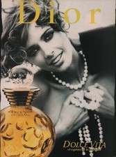 Publicité papier Parfum. Perfume ad. Dolce Vita de Dior 1996 Espagne