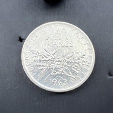 Pièce 5 Francs Semeuse 1963