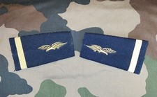 Paire de manchons / fourreaux d'épaules de Sous-Lieutenant de l'Armée de l'Air 