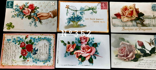 352 lot de 6 - n°352,