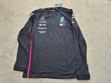 Officiel 2022 Mercedes AMG F1 Équipe Marchandise Hommes T-SHIRT Ls Formule 1 F1
