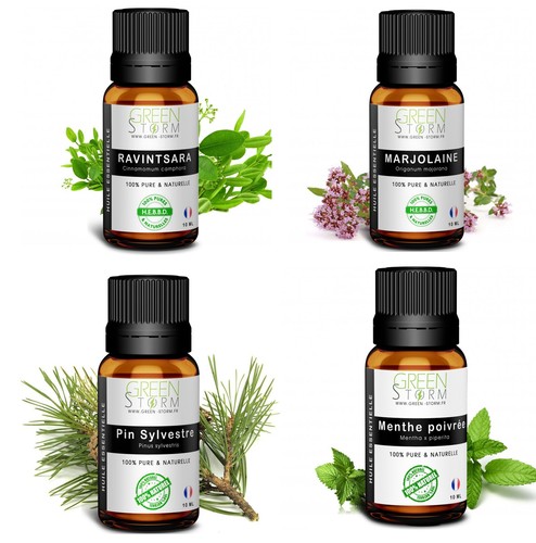 Lots huiles essentielles - huiles,