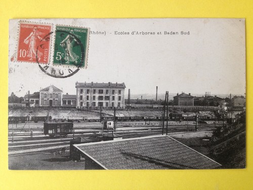 Cpa grigny rhône ecoles - -,