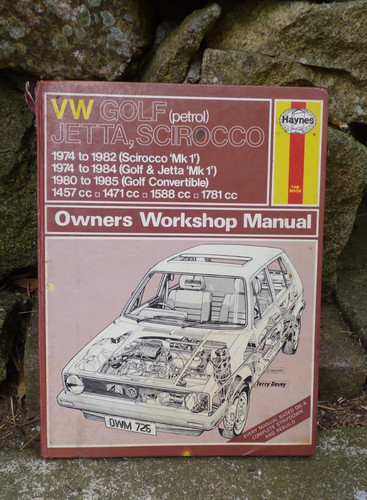 Haynes 726 golf - vw, jetta