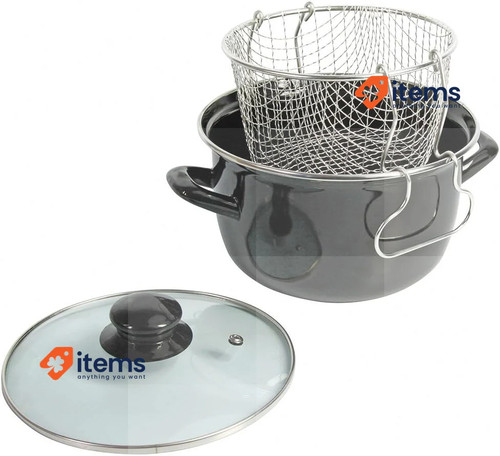 Crealys 545413 friteuse acier - 545413,