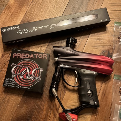 Red fade dye dm5 paintball - red,