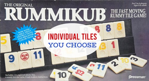 Rummikub tiles individual - tiles,