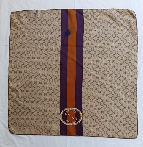 Foulard gucci soie - gucci,