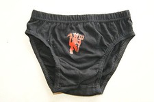 Slip noir neuf  11-12 ans Manchester United