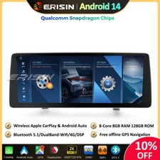 12.3" 8GB+128GB Android 14 Autoradio GPS CarPlay BMW Série 3 E90 E91 E92 E93 CCC