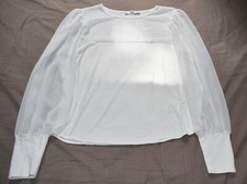 Haut tee-shirt blanc crème