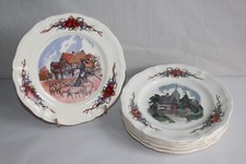 6 assiettes dessert en