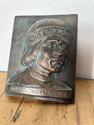 Plaque décorative bronze - décorative,