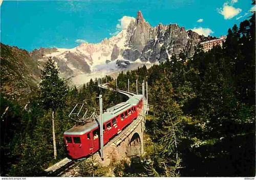 Carte postale trains - postale,