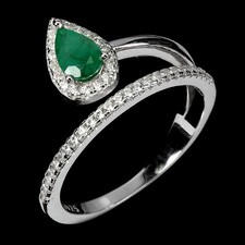 925 Bague en Argent Poire