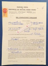 ● Parfums FORVIL dentifrices