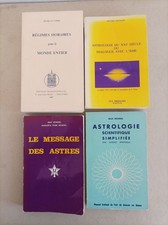 Lot 4 X Livres ASTROLOGIE MAX