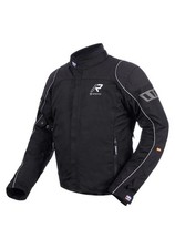 Rukka Trave-R GTX Veste De Moto Pour Hommes (Noir/Argent) Taille: 50