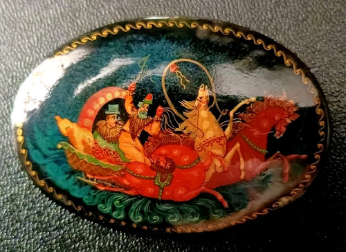 Ancienne broche russe - broche,
