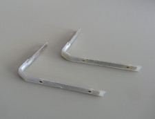 2 TIGES PLATES pour ABAISSEUR