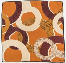 Authentique Foulard " Lancel " / Authentic  " Lancel "  Scarf