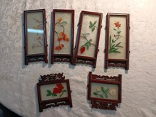Lot de 6 plaques décoratives
