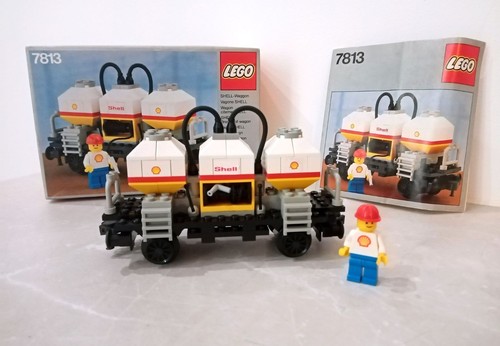 Lego 7813 shell tanker - lego,