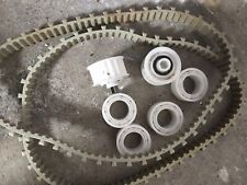 2 Chenille grise d'entrainement pour robot électrique - Dolphin avec 6 engrenage