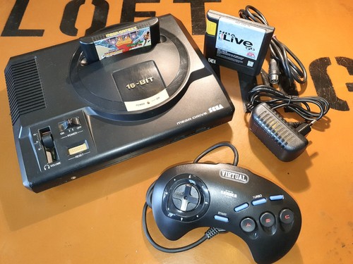 Console sega mega drive avec - mega,