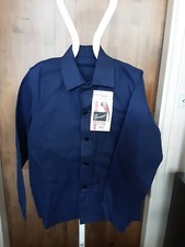 ANCIENNE VESTE COTON BLEU DE TRAVAIL NEUVE TAILLE 42 MARQUE PERROQUET