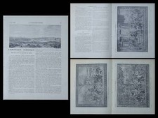 LA CONSTRUCTION MODERNE -n°27-1920- TAPISSERIES CHASSES DE MAXIMILIEN, VAN ORLEY