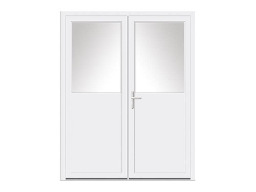 Porte service pvc vantaux - de,