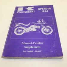 MANUEL REVUE TECHNIQUE D ATELIER KAWASAKI GPZ 500 S 1994 -> LIVRE ADDITIF E1