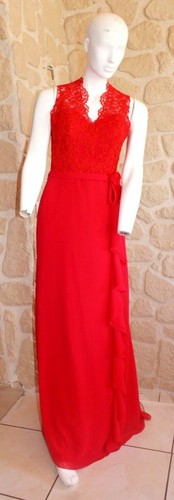 Robe cocktail rouge - , taille
