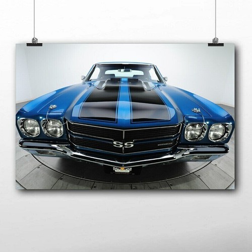 Toile tableau voiture - toile, us