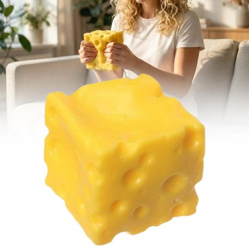 Jouet anti stress fromage tpr - stress,