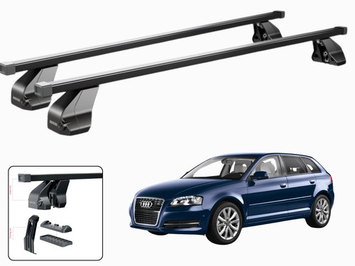 Barres toit pour audi a3 - barres,