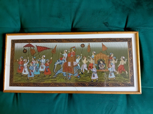 Tableau peinture miniature - tableau,