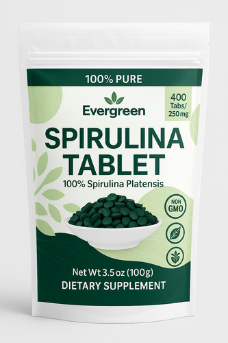 Spiruline 100 pure 400 - 100%, –