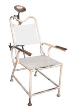 Fauteuil de dentiste des années 1930 entièrement réglable