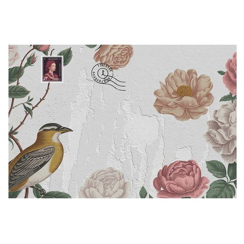 Papier peint intissé design - papier,