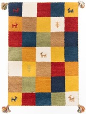 Gabbeh Tapis Persan Fait Main