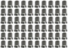 60x Chrome Enjoliveurs de Noix