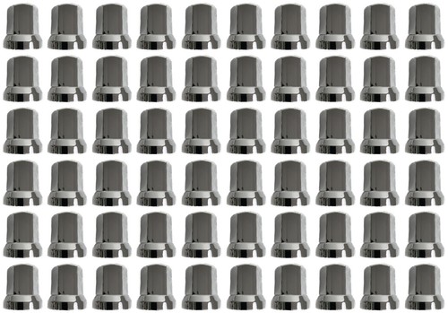 60x chrome enjoliveurs noix - chrome, de